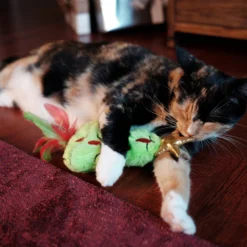 Frisco Holiday Christmas Tree Plush Kicker Cat Toy With Catnip -PetPalace Picks 233305 PT2. AC SS1800 V1602172376