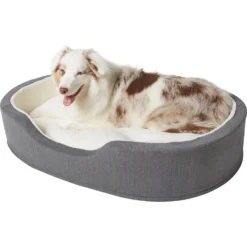 Frisco Bolster Cat & Dog Bed -PetPalace Picks 235034 PT2. AC SS1800 V1600479735