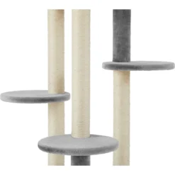 Frisco 41-in Faux Fur Cat Tree -PetPalace Picks 236538 PT4. AC SS1800 V1615987650