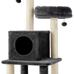Frisco 55-in Faux Fur Cat Tree & Condo 10 Frisco 55-in Faux Fur Cat Tree & Condo -PetPalace Picks 236542 PT4. AC SS1800 V1615987677