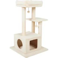 Frisco 40-in Faux Fur Cat Tree & Condo -PetPalace Picks 236548 PT2. AC SS1800 V1637694197