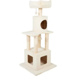 Frisco 54 In Faux Fur Cat Tree & Condo 7 Frisco 54 In Faux Fur Cat Tree & Condo -PetPalace Picks 236551 PT2. AC SS1800 V1637694205