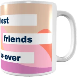 Frisco "Best Friends Fur-Ever" White Personalized Coffee Mug, 11-oz -PetPalace Picks 236577 PT4. AC SS1800 V1594393869