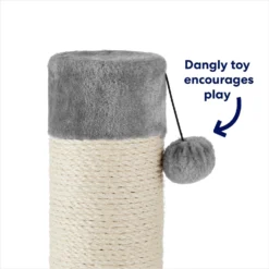 Frisco 35-in Heavy Duty Sisal Cat Scratching Post With Toy -PetPalace Picks 238150 PT3. AC SS1800 V1667227022