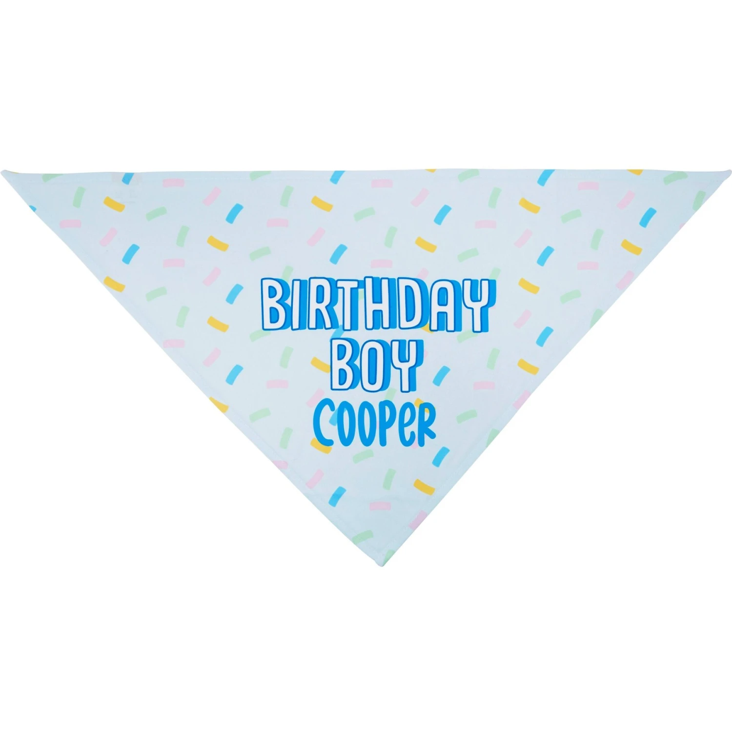 Frisco Birthday Boy Personalized Dog & Cat Bandana 4 Frisco Birthday Boy Personalized Dog & Cat Bandana - Image 4