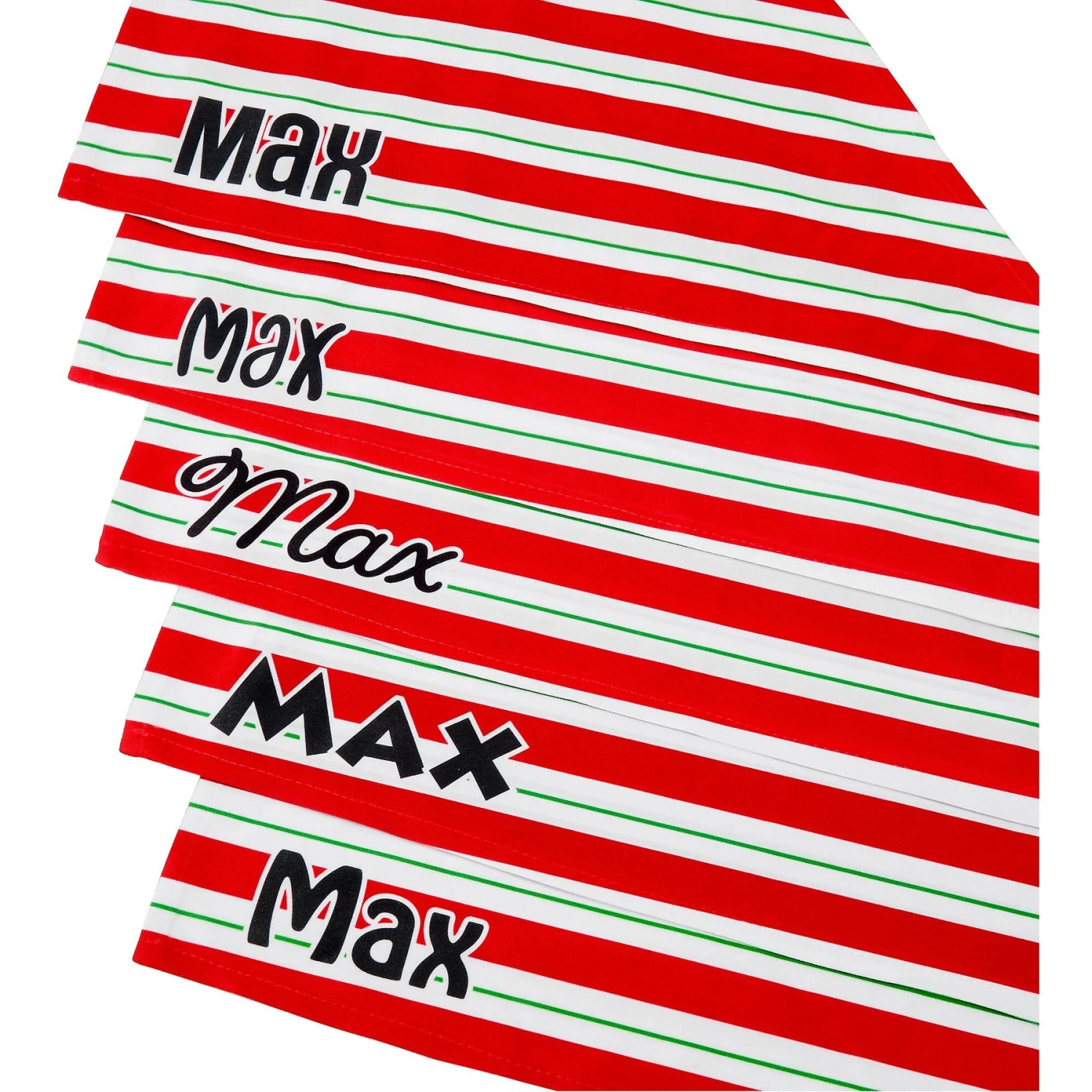 Frisco Peppermint Personalized Dog & Cat Bandana 5 Frisco Peppermint Personalized Dog & Cat Bandana - Image 5