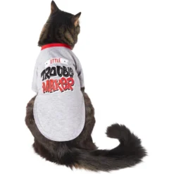 Frisco Little Trouble Maker Dog & Cat T-Shirt -PetPalace Picks 248639 PT2. AC SS1800 V1644959814