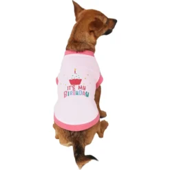 Frisco It's My Birthday Dog & Cat T-Shirt, Pink 7 Frisco It's My Birthday Dog & Cat T-Shirt, Pink -PetPalace Picks 249255 PT2. AC SS1800 V1624608150