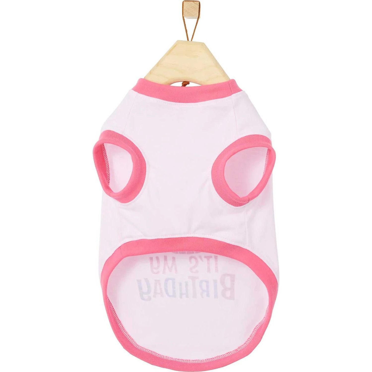 Frisco It's My Birthday Dog & Cat T-Shirt, Pink 4 Frisco It's My Birthday Dog & Cat T-Shirt, Pink - Image 4