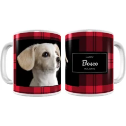 Frisco Plaid Personalized Coffee Mug