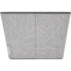 Frisco Rectangle Collapsible Pet Toy Storage Bin, Gray Basket Weave -PetPalace Picks 250576 PT5. AC SS1800 V1615572222