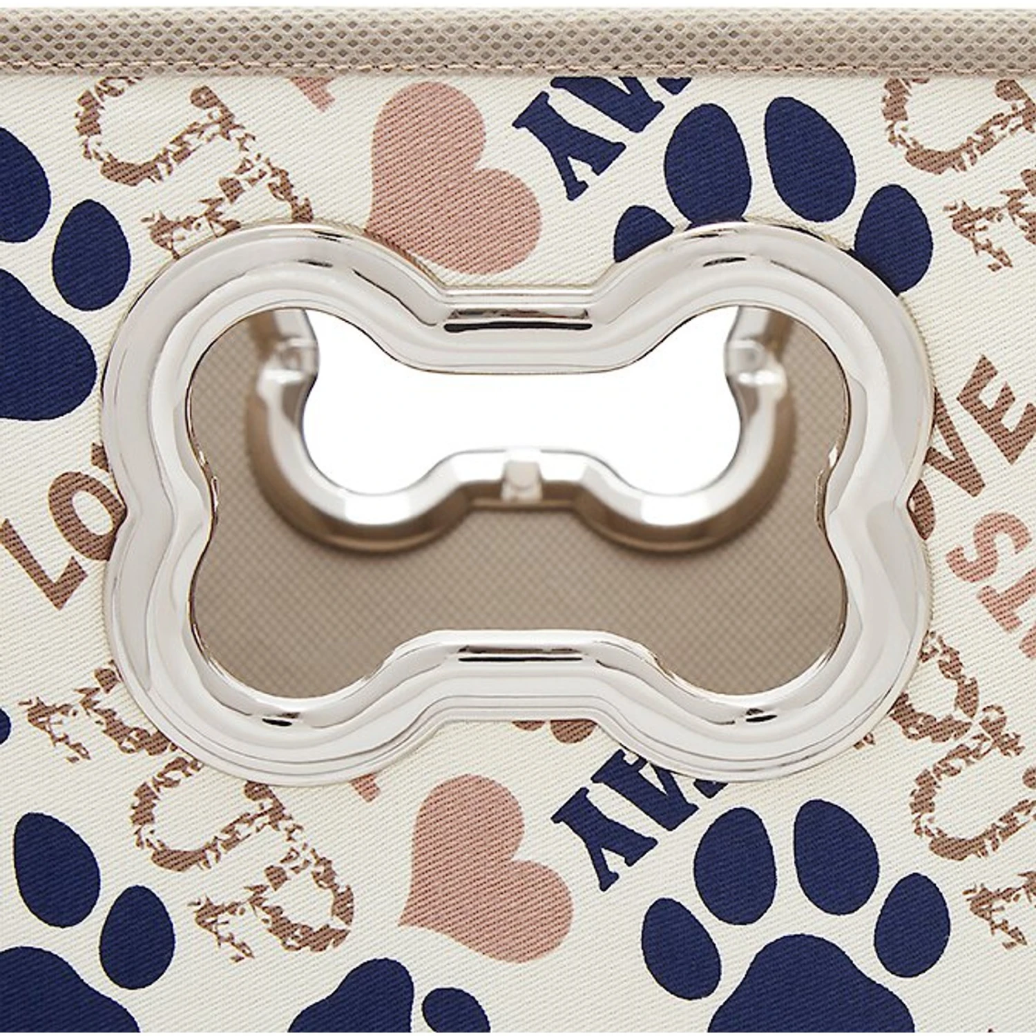 Frisco Rectangle Collapsible Pet Toy Storage Bin, Tan Novelty Paws 5 Frisco Rectangle Collapsible Pet Toy Storage Bin, Tan Novelty Paws - Image 5