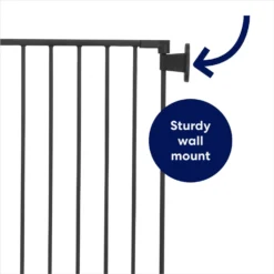 Frisco Steel 3-Panel Configurable Dog Gate, 30-in -PetPalace Picks 250607 PT2. AC SS1800 V1666119617