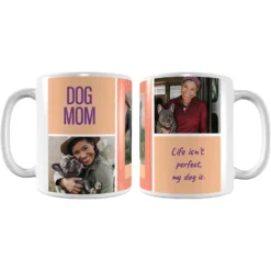 Frisco "Dog Mom" Personalized Coffee Mug, 11-oz