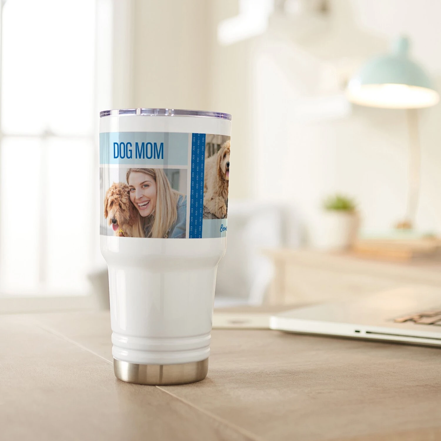 Frisco Double Walled "Dog Mom" Personalized Tumbler, 30-oz Cup 5 Frisco Double Walled "Dog Mom" Personalized Tumbler, 30-oz Cup - Image 5