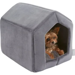 Frisco House Cave Cat & Dog Covered Bed -PetPalace Picks 251241 PT3. AC SS1800 V1615523207