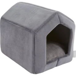 Frisco House Cave Cat & Dog Covered Bed -PetPalace Picks 251241 PT5. AC SS1800 V1615523602