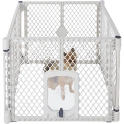 Frisco 4-Panel Plastic Exercise Dog Playpen -PetPalace Picks 252043 PT2. AC SS1800 V1611089665