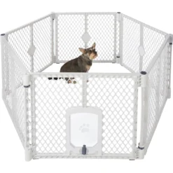 Frisco 6-Panel Plastic Exercise Dog Playpen, Light Gray 10 Frisco 6-Panel Plastic Exercise Dog Playpen, Light Gray -PetPalace Picks 252045 PT2. AC SS1800 V1611089724