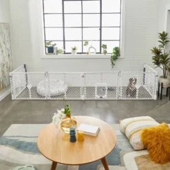 Frisco 6-Panel Plastic Exercise Dog Playpen, Light Gray 14 Frisco 6-Panel Plastic Exercise Dog Playpen, Light Gray -PetPalace Picks 252045 PT6. AC SS1800 V1611090517