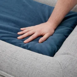 Frisco Orthopedic Personalized Bolster Dog Bed W/Removable Cover, Harbour Blue, Large -PetPalace Picks 252617 PT6. AC SS1800 V1604529734