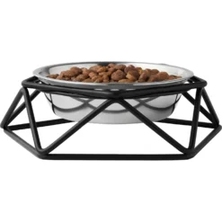 Frisco Elevated Stainless Steel Dog & Cat Bowl With Metal Stand -PetPalace Picks 253055 PT3. AC SS1800 V1616594210
