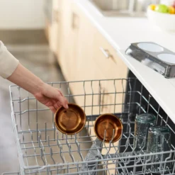 Frisco Copper Stainless Steel Double Dog & Cat Bowls With Black Marble Stand -PetPalace Picks 253058 PT7. AC SS1800 V1616595501