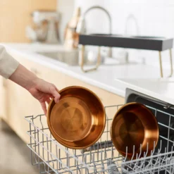 Frisco Copper Stainless Steel Elevated Foldable Double Dog & Cat Bowls -PetPalace Picks 253060 PT7. AC SS1800 V1616595568