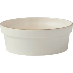 Frisco Gold Trim Melamine Dog & Cat Bowl