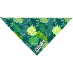 Frisco Tropical Palms Personalized Dog & Cat Bandana -PetPalace Picks 254259 PT2. AC SS1800 V1696443248