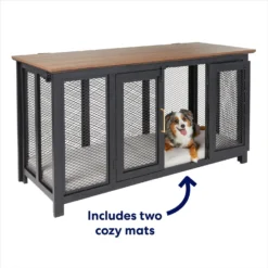 Frisco "Venice" Dog Crate Credenza & Mat Kit -PetPalace Picks 255328 PT3. AC SS1800 V1667228979