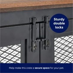 Frisco "Venice" Dog Crate Credenza & Mat Kit -PetPalace Picks 255328 PT5. AC SS1800 V1667227509