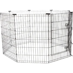 Frisco Heavy Duty Fold & Carry Double Door Collapsible Wire Dog Crate & Frisco Wire Dog & Small Pet Exercise Pen With Step-Through Door 8 Frisco Heavy Duty Fold & Carry Double Door Collapsible Wire Dog Crate & Frisco Wire Dog & Small Pet Exercise Pen With Step-Through Door -PetPalace Picks 255537 PT3. AC SS1800 V1603646527