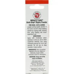 Frisco Dog & Cat Nail Clippers & Miracle Care Kwik-Stop Styptic Powder For Dogs, Cats & Birds -PetPalace Picks 255589 PT4. AC SS1800 V1604097708
