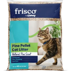 Fresh Step Products Fresh Scent Cat Litter Deodorizing Crystals & Frisco Pine Pellet Unscented Non-Clumping Wood Cat Litter -PetPalace Picks 255591 PT3. AC SS1800 V1660258309