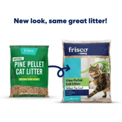 Fresh Step Products Fresh Scent Cat Litter Deodorizing Crystals & Frisco Pine Pellet Unscented Non-Clumping Wood Cat Litter -PetPalace Picks 255591 PT6. AC SS1800 V1660253956