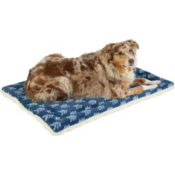 Frisco Plush Tri-fold Arrow Print Dog Crate Mat -PetPalace Picks 255998 PT2. AC SS1800 V1616092392
