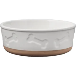 Frisco Bones Non-skid Ceramic Dog & Cat Bowl