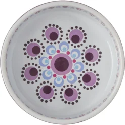 Frisco Kaleidoscope Pattern Non-skid Ceramic Dog & Cat Bowl -PetPalace Picks 256090 PT4. AC SS1800 V1615312954