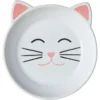 Frisco Cat Face Non-skid Ceramic Cat Dish