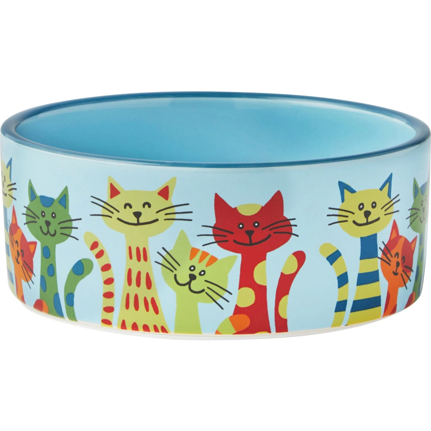 Frisco New York Non-skid Ceramic Cat Bowl 1 Frisco New York Non-skid Ceramic Cat Bowl