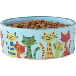 Frisco New York Non-skid Ceramic Cat Bowl 9 Frisco New York Non-skid Ceramic Cat Bowl -PetPalace Picks 256121 PT3. AC SS1800 V1615311114