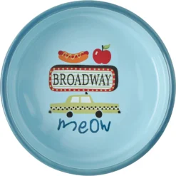 Frisco New York Non-skid Ceramic Cat Bowl 10 Frisco New York Non-skid Ceramic Cat Bowl -PetPalace Picks 256121 PT4. AC SS1800 V1615312925