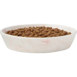 Frisco Marble Design Non-skid Ceramic Cat Bowl -PetPalace Picks 256125 PT3. AC SS1800 V1615312690