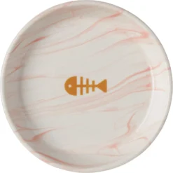 Frisco Marble Design Non-skid Ceramic Cat Bowl -PetPalace Picks 256125 PT4. AC SS1800 V1615311102