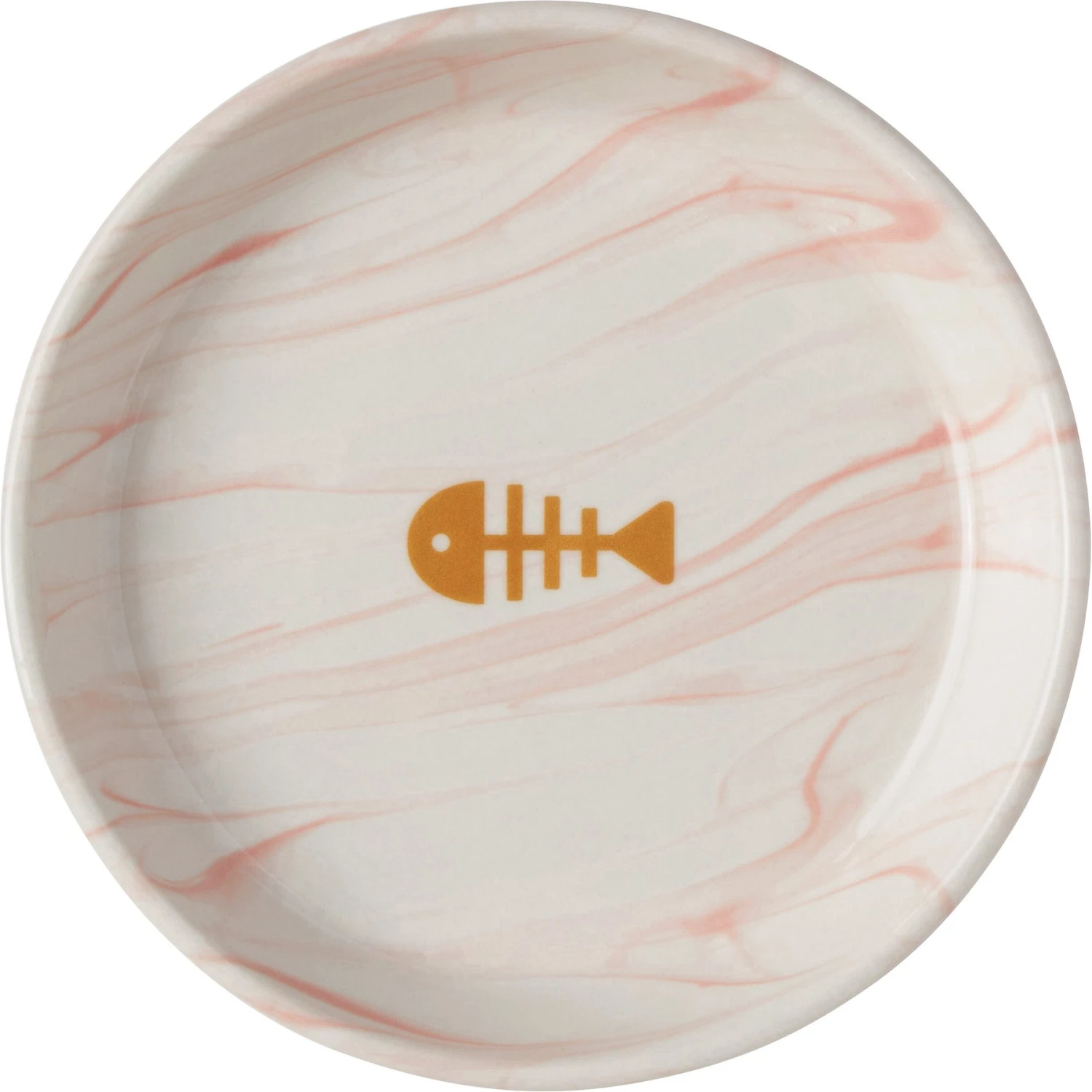 Frisco Marble Design Non-skid Ceramic Cat Dish 4 Frisco Marble Design Non-skid Ceramic Cat Dish - Image 4