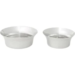 Frisco Flare Non-Skid Stainless Steel Dog & Cat Bowl -PetPalace Picks 257162 PT5. AC SS1800 V1612366010
