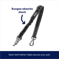 Frisco Adjustable Dog Seatbelt Tether -PetPalace Picks 258354 PT4. AC SS1800 V1677681213