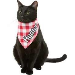 Frisco Gingham Personalized Dog & Cat Bandana 16 Frisco Gingham Personalized Dog & Cat Bandana -PetPalace Picks 258775 PT7. AC SS1800 V1619558565