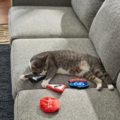 Frisco Road Trip Traffic Signs Plush Cat Toy With Catnip -PetPalace Picks 262024 PT3. AC SS1800 V1618598335
